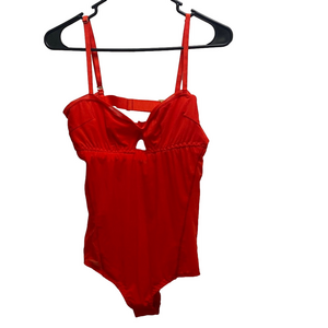 NWT We Are HAH Red Sexy lingerie Bodysuit Adjustable Straps Size Medium M